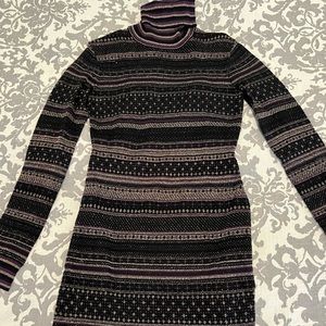 Rachel Zoe, turtleneck dress. Partial backless. Size S.